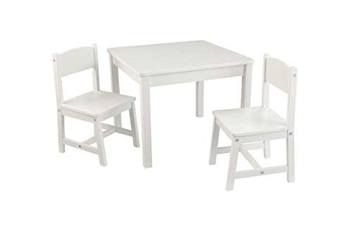 KidKraft Aspen Table and Chair Set - White 30.75" x 27.5" x 5.25" | Amazon (US)