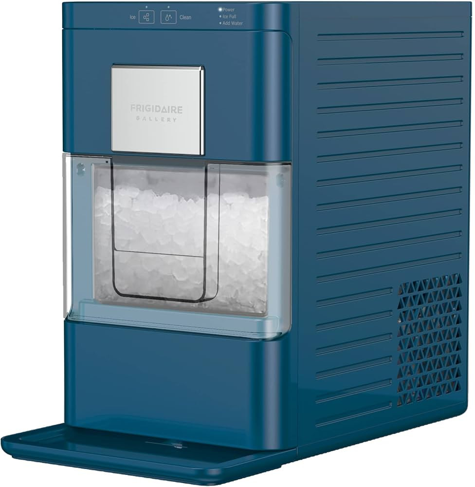 FRIGIDAIRE Gallery EFIC255 Countertop Crunchy Chewable Nugget Ice Maker, 44lbs per Day, Auto Self... | Amazon (US)