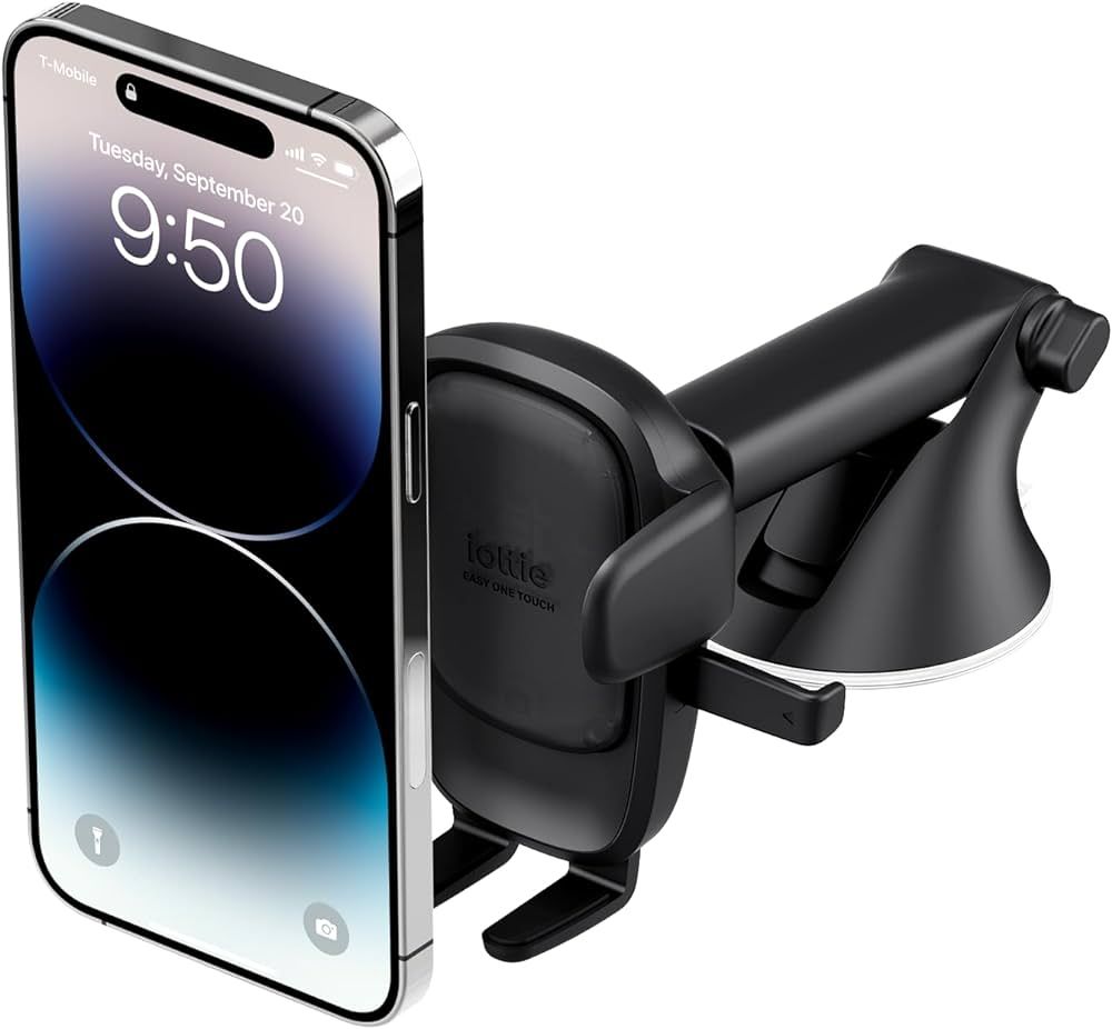 iOttie Easy One Touch 6 Universal Car Mount Dashboard & Windshield Suction Cup Phone Holder for i... | Amazon (US)