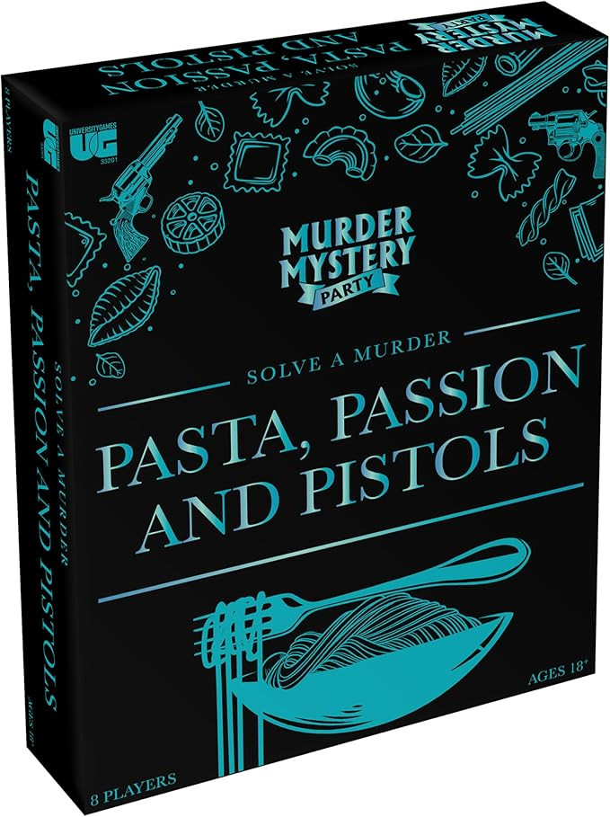 Murder Mystery Party, Pasta, Passion & Pistols - Host Your Own Italian Restaurant Murder Mystery ... | Amazon (US)