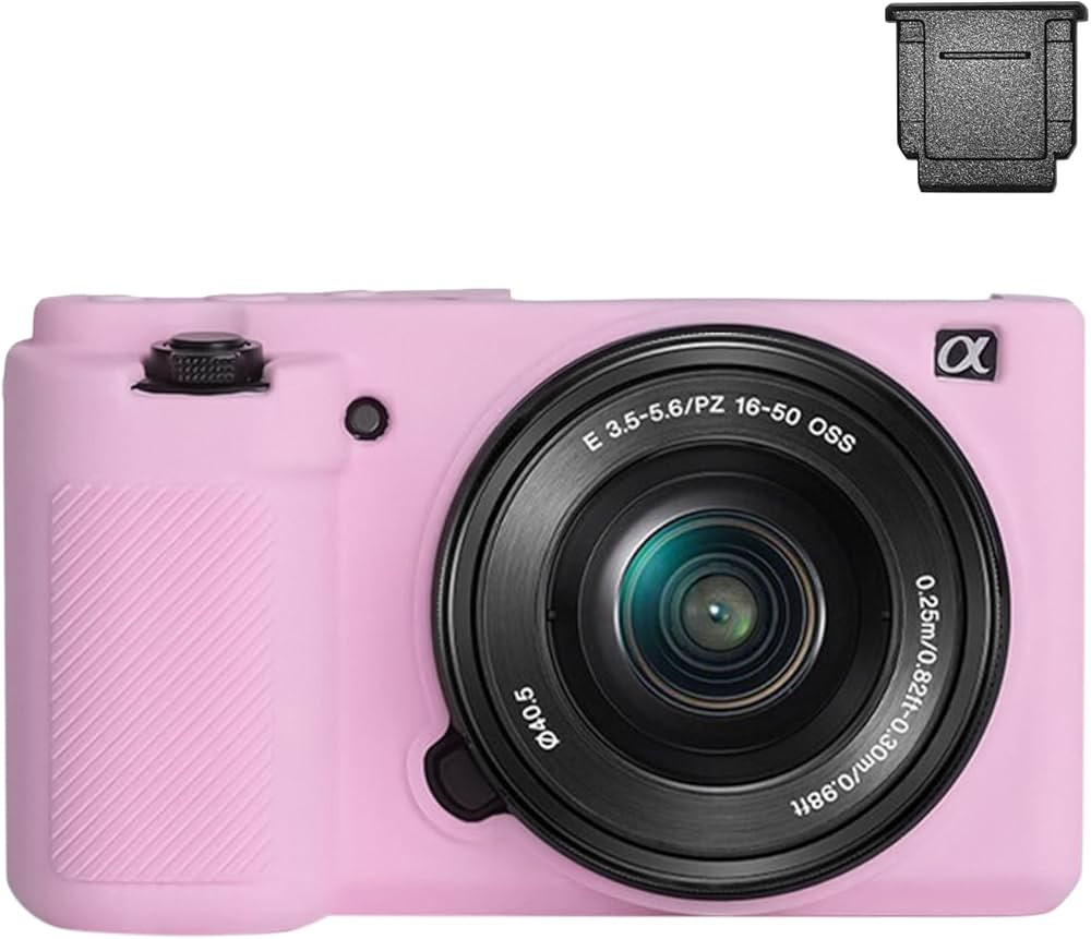 Ydoudou Case for Sony ZVE10 ZV-E10, Silicone Protective Case & Hot Shoe Cover for Sony Alpha ZV-E... | Amazon (US)