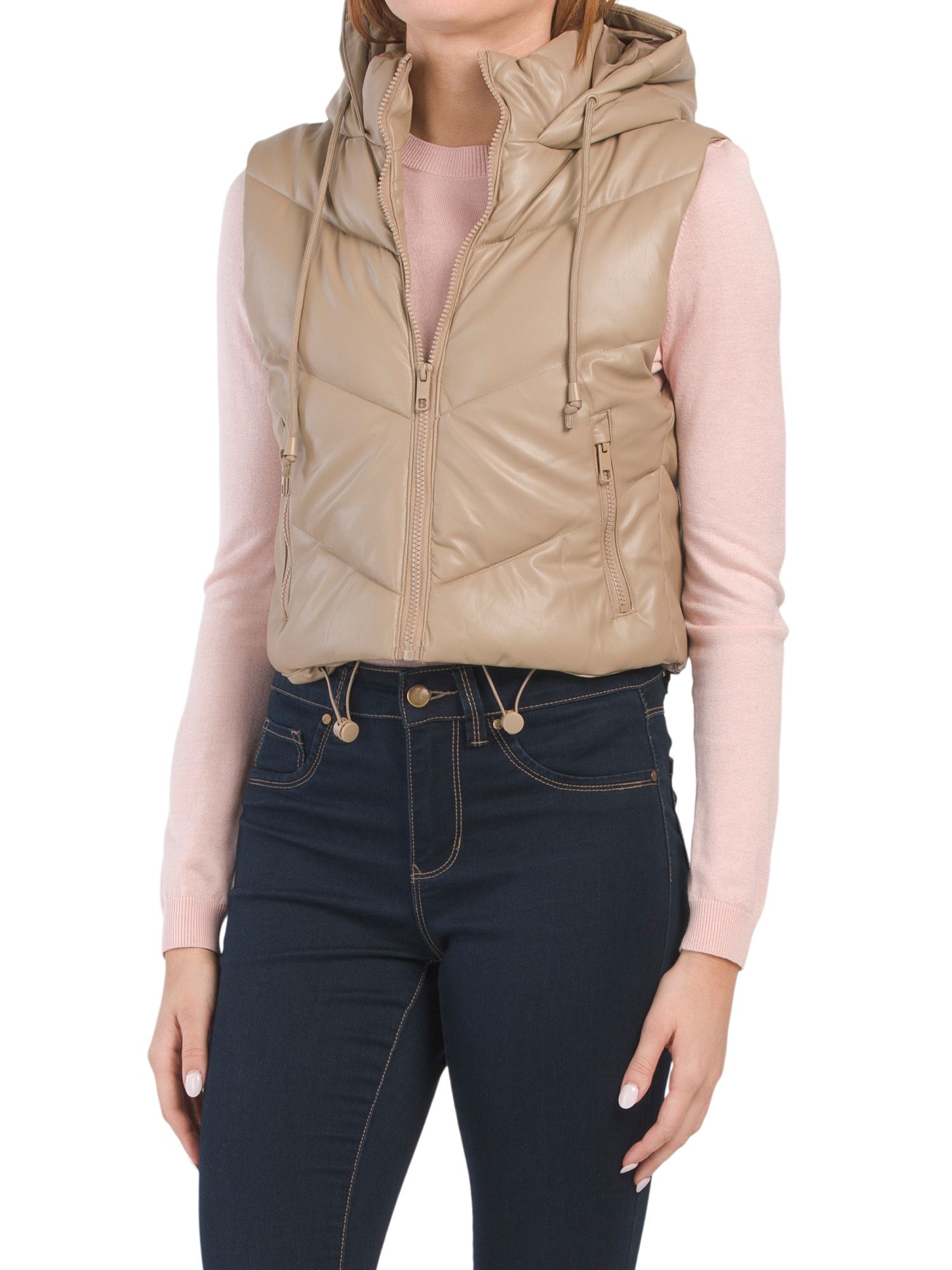 Hooded Puffer Vest | TJ Maxx