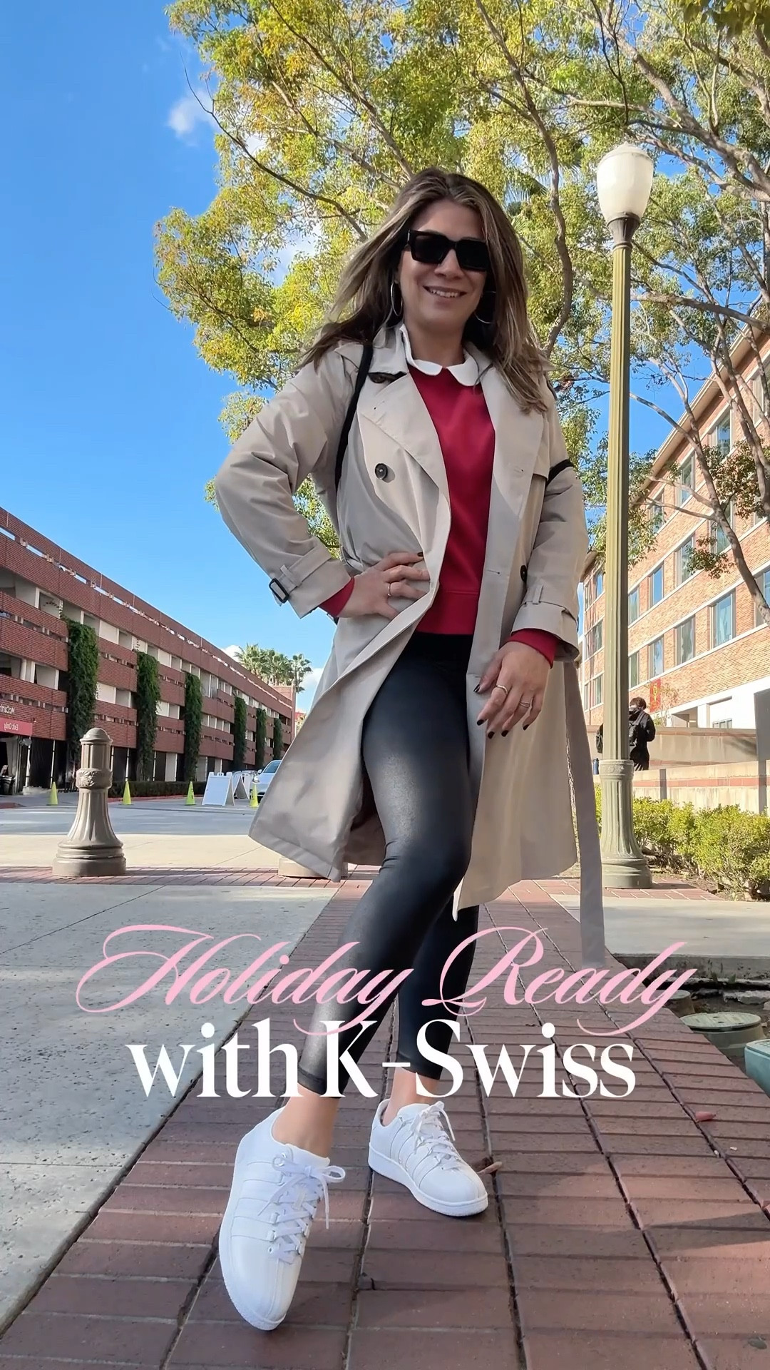 Holiday outfits that are cute and comfortable? Yes please 🤍The @kswiss Classic VN sneakers are officially my go-to this season 👟 clean, timeless, and perfect with leggings, a trench, or honestly any festive fit. 🧥

Grab them during the Black Friday Sale!

#kswiss #mykswiss #kswissshoes #blackfriday #cybermondaysale

#LTKGiftGuide #LTKFindsUnder100 #LTKHoliday