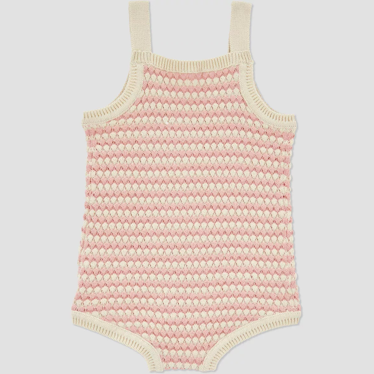 Carter's Just One You®️ Baby Girls' Striped Romper - Pink | Target