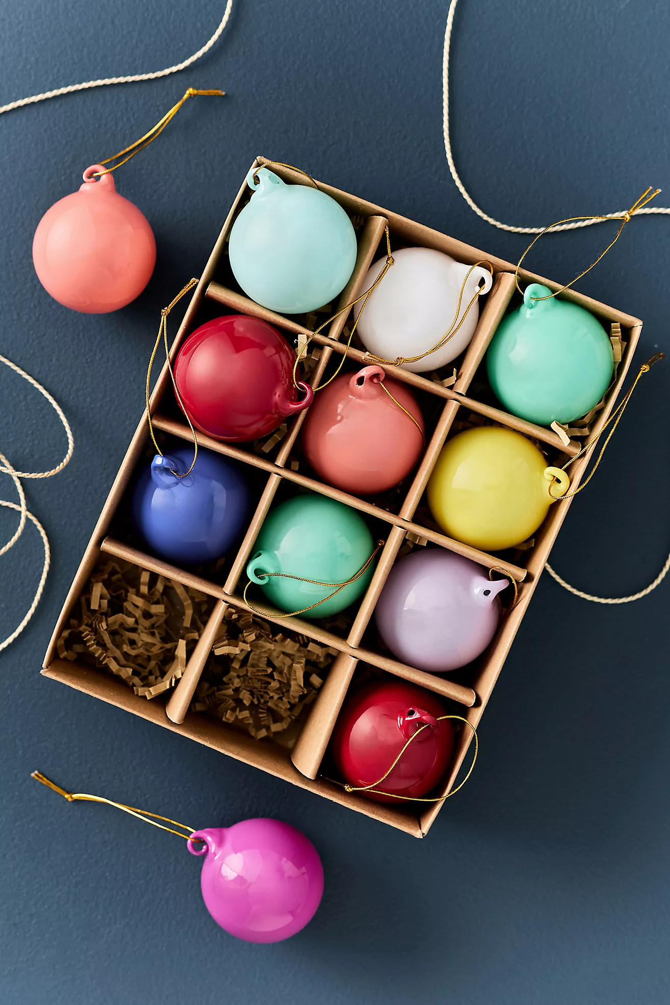 Opaque Bauble Ornaments | Anthropologie (US)