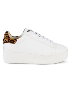 AS-Cult Leopard-Print Calf Hair &amp; Leather Sneakers | Saks Fifth Avenue OFF 5TH