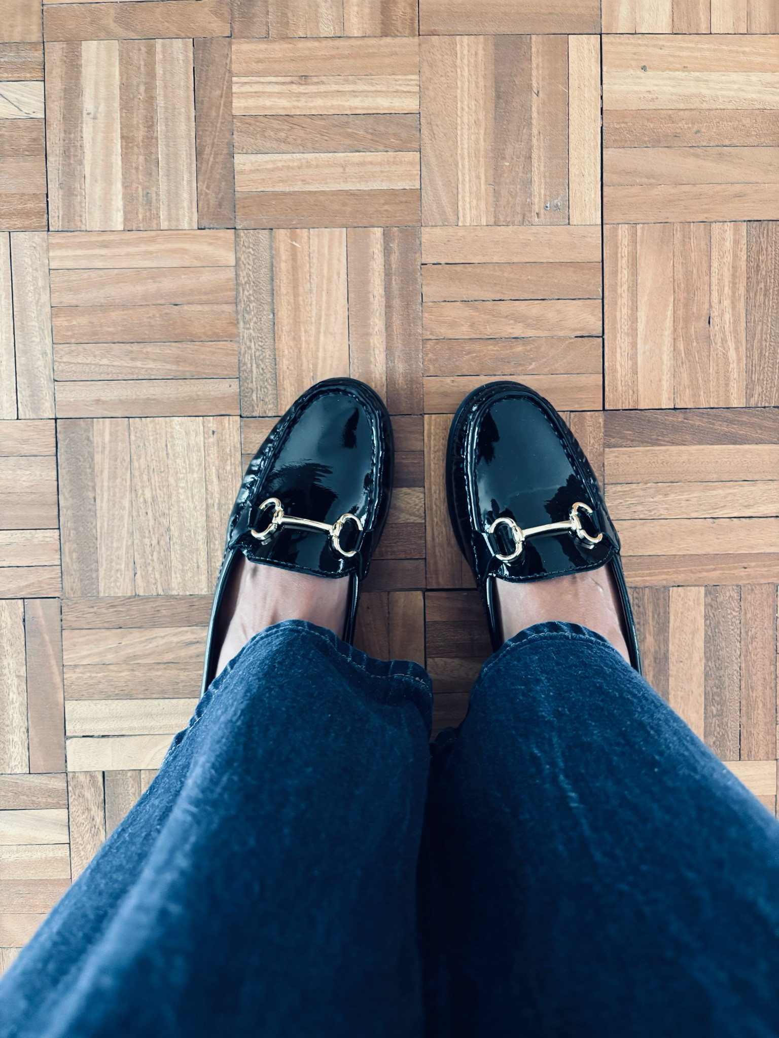 My new black patent loafers @carvela 

#LTKautumn #LTKworkwear #LTKeurope