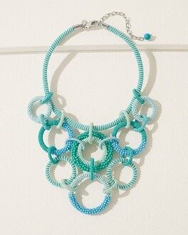 Seed Bead Links Bib Necklace | Chico's