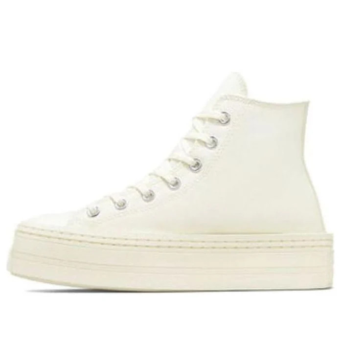 (WMNS) Converse Chuck Taylor All Star Modern Lift Platform Canvas 'White' | KICKS CREW