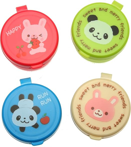 Kotobuki Condiment Containers for Bento Box, Mini, Animal Friends | Amazon (US)