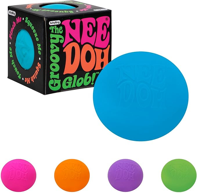 Schylling NeeDoh Original - Sensory Fidget Toy - Assorted Colors - Ages 3 to Adult , 1 Count ( Pa... | Amazon (US)