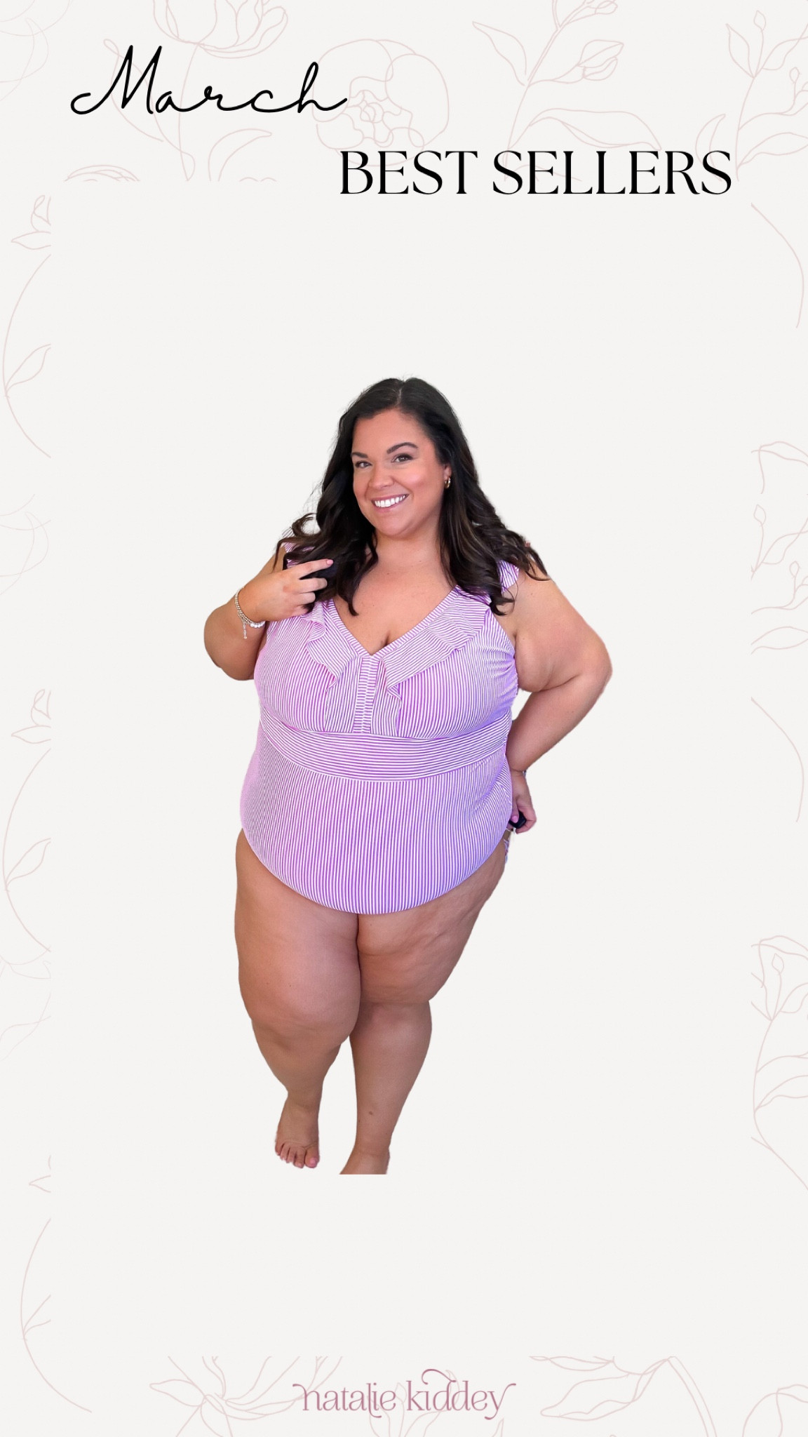 This Walmart plus size swim suit with ruffles is one of my fave suits I’ve found. Super comfortable straps, full butt coverage, good support but no underwire. I’m in a 2x

Walmart, Walmart swim, Walmart plus size; plus size swim 

#LTKplussize #LTKswim #LTKfindsunder50