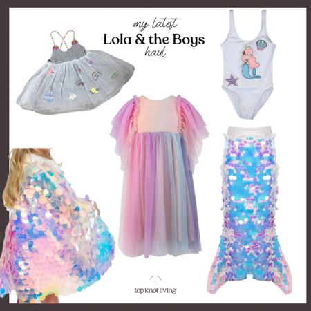 Lola & the Boys Haul for Ms. Cocos Mermaid themed party 

#LTKfamily #LTKkids #LTKstyletip