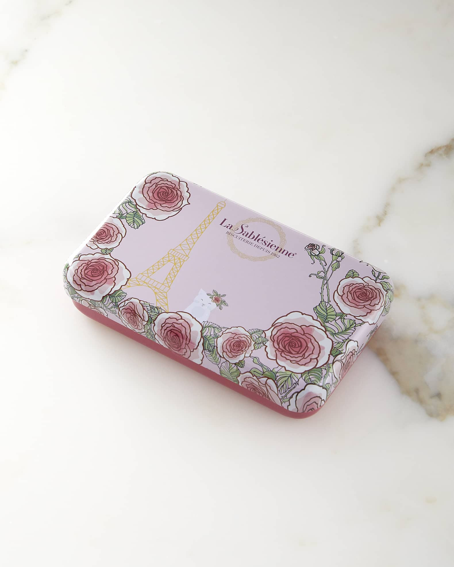 LA SABLESIENNE Mini Boite Un Matin A Paris Biscuits | Neiman Marcus