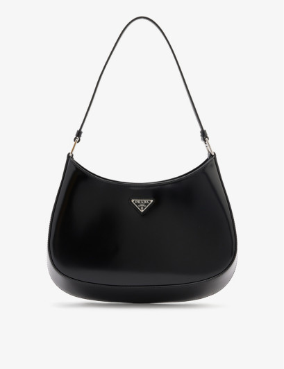 Womens Black Cleo Leather Shoulder bag | Selfridges