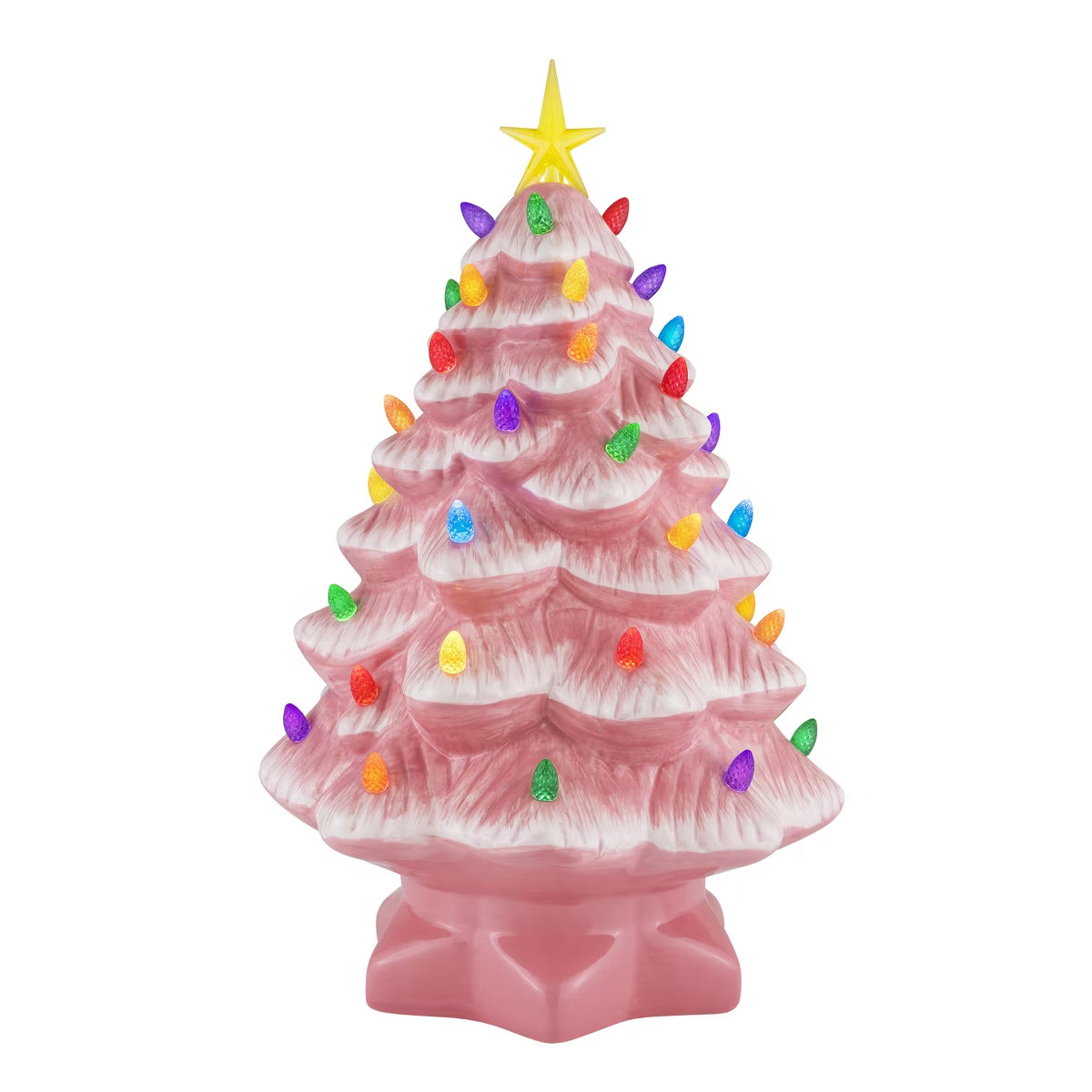 Mr. Christmas Medium 14" Nostalgic Ceramic Led Christmas Tree | Target
