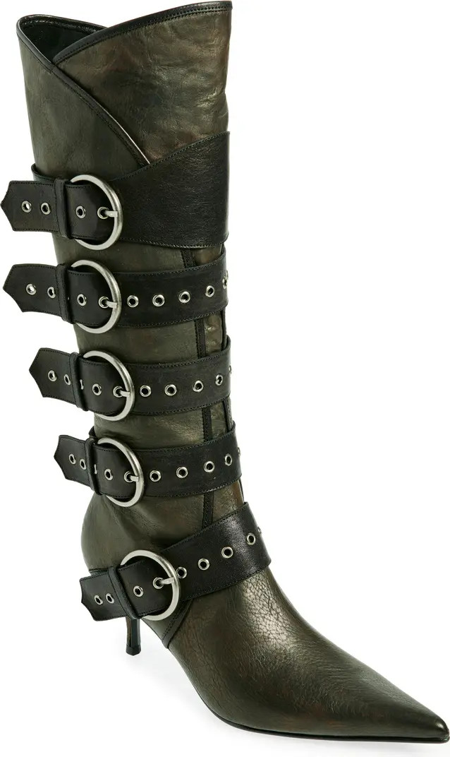 Jeffrey Campbell Seatbelt Knee High Boot (Women) | Nordstrom | Nordstrom