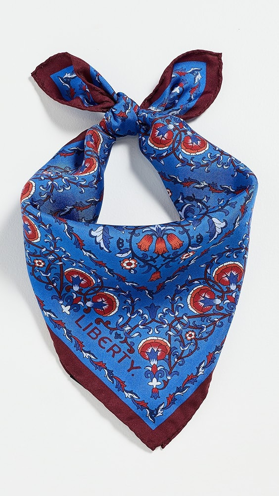 Silk Twill Square Scarf | Shopbop