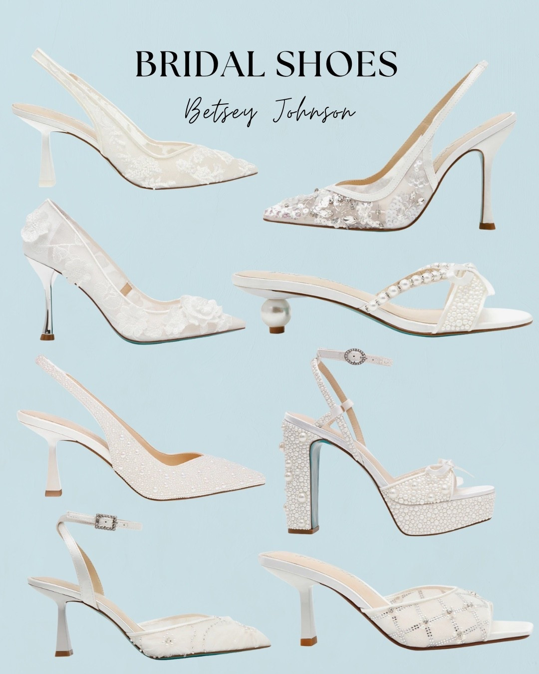 Bridal shoes

White heels, bridal heels, betsey Johnson, affordable heels, bride, weddingg

#LTKootd #LTKWorkwear #LTKSeasonal