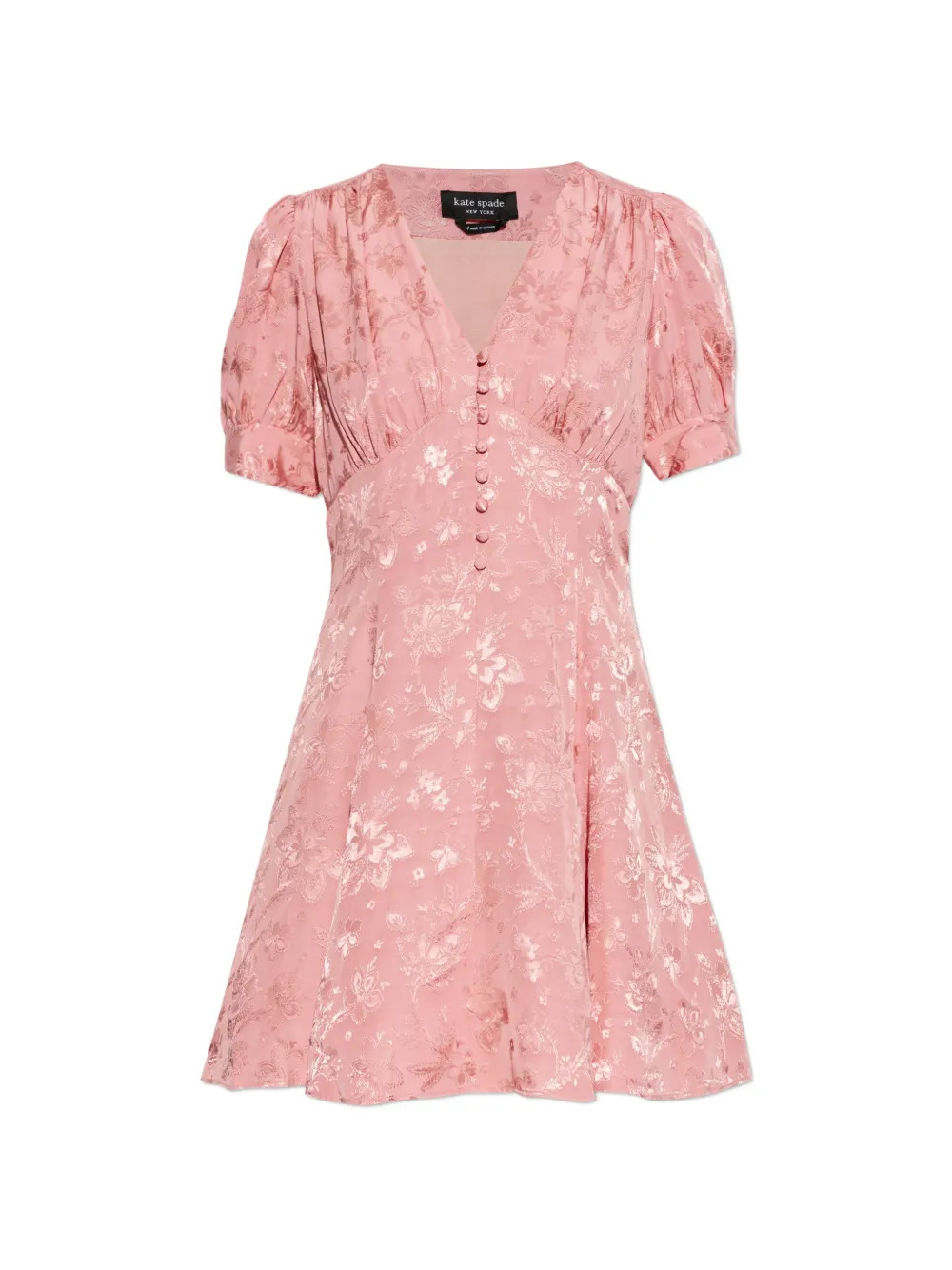 button-up mini dress | Farfetch Global