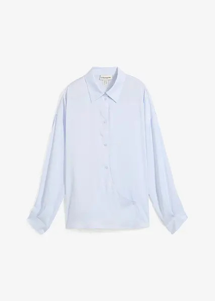 Hemdbluse aus fließendem Satin | Bonprix DE