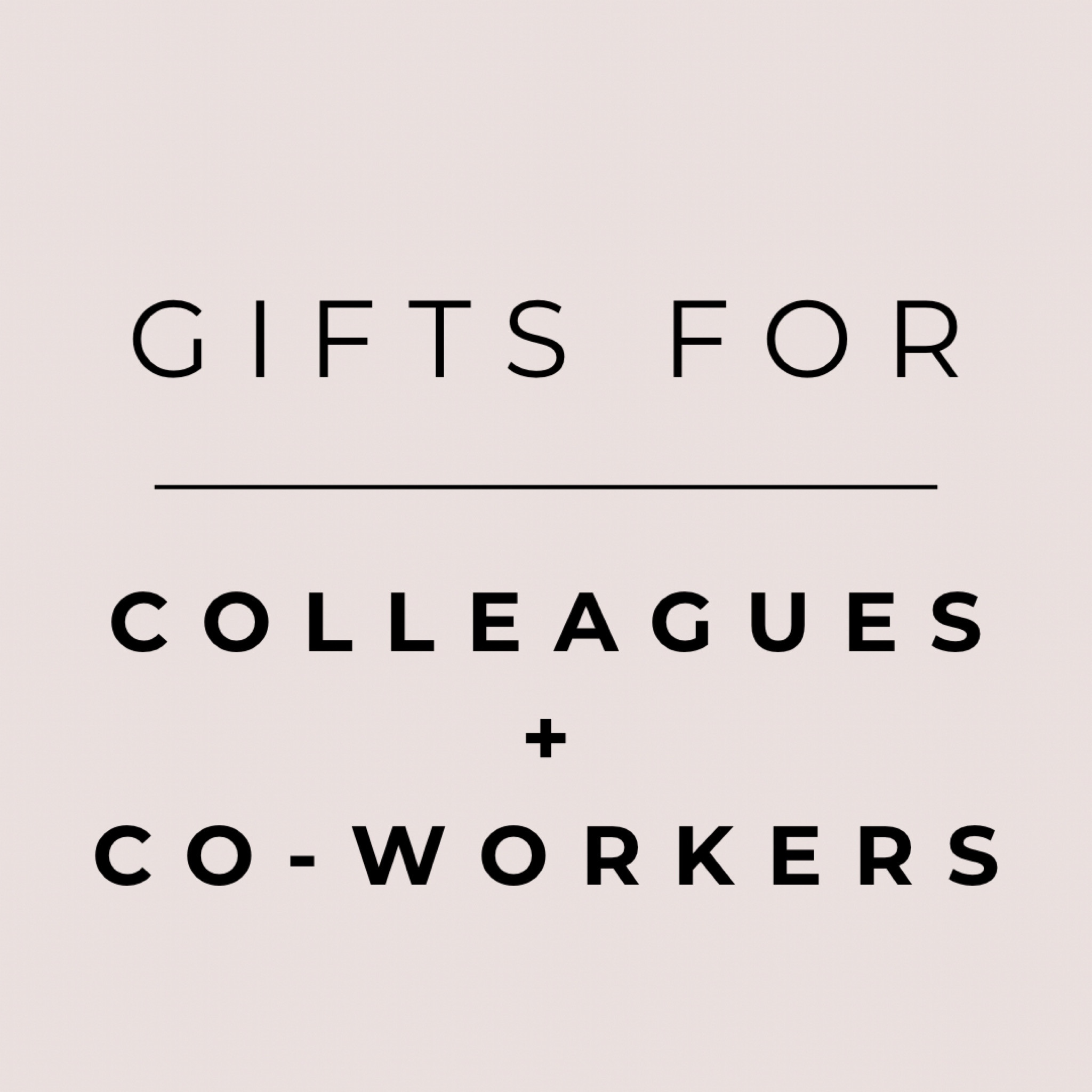 Here are some ideas for gifts for colleagues and coworkers!

#LTKGiftGuide #LTKWorkwear #LTKHoliday