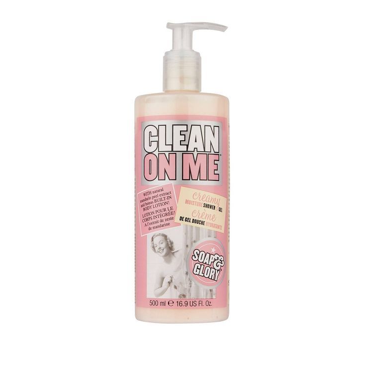Soap & Glory Clean On Me Creamy Clarifying Shower Gel - 16.9 fl oz | Target