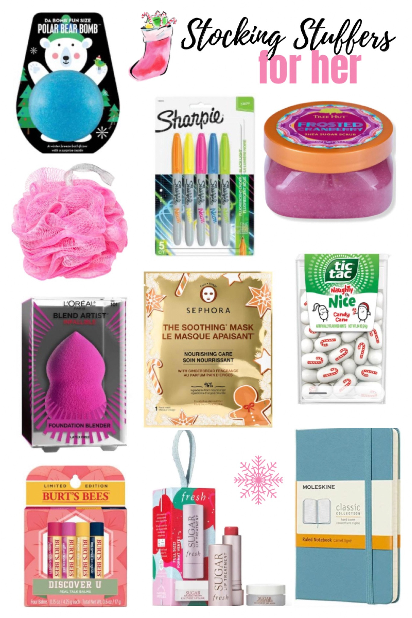 Stocking Stuffers for her

#LTKunder50 #LTKGiftGuide #LTKHoliday