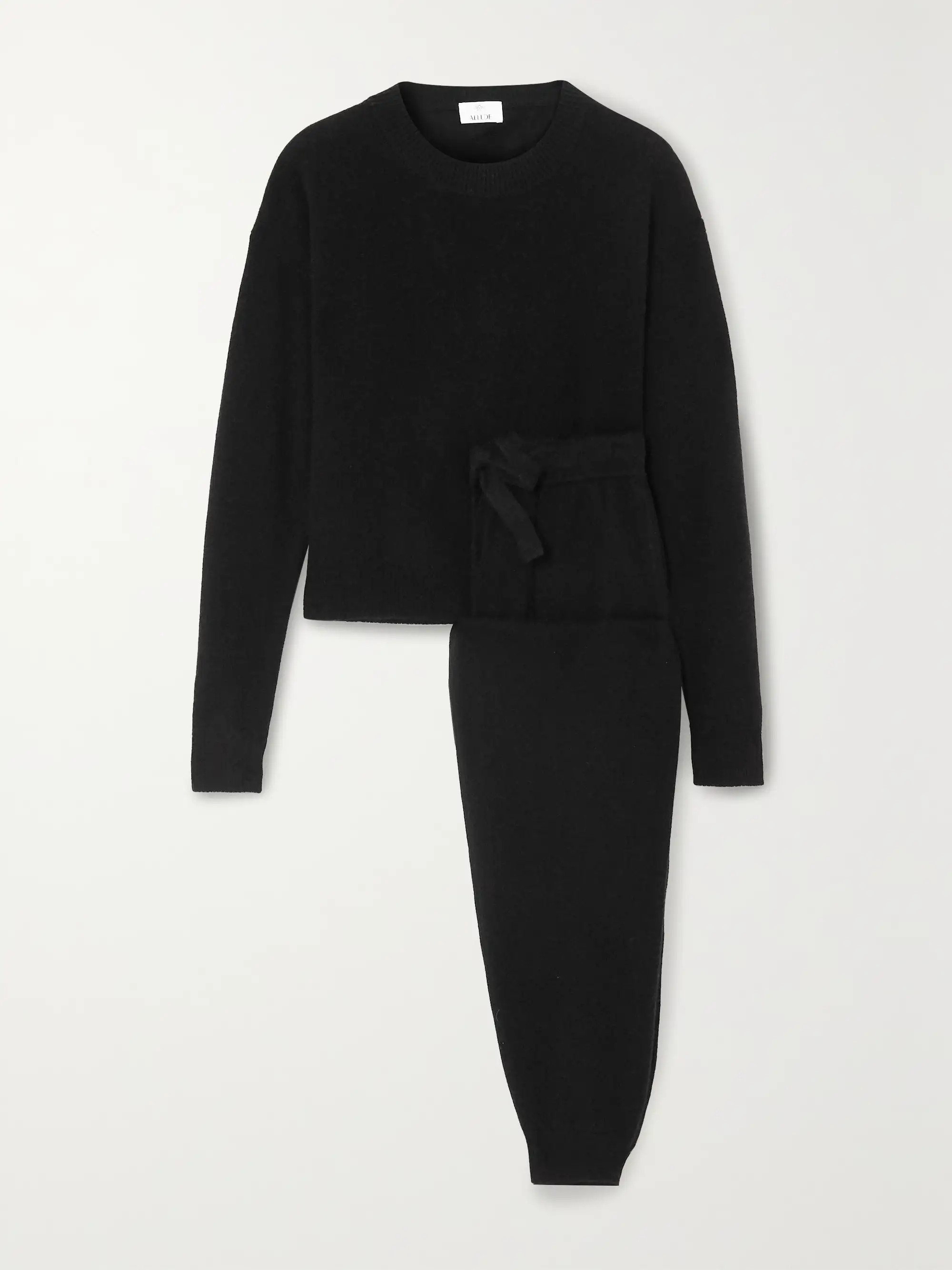 Wool and cashmere-blend sweater and track pants set | NET-A-PORTER APAC