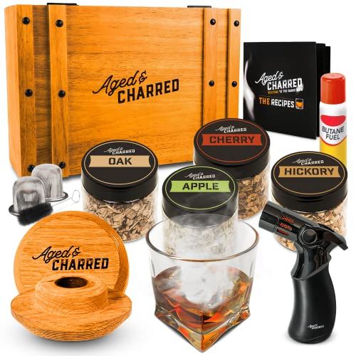 Cocktail Smoker Kit with Torch & Wood Chips (Premium Edition) for Whiskey, Bourbon & More - Drink... | Amazon (US)