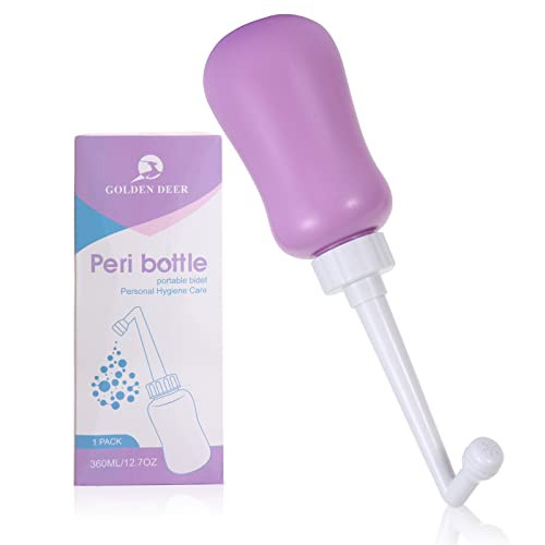 Peri Bottle for Postpartum Care for Perineal Recovery and Cleansing After Birth 12.7 OZ Color: Pu... | Amazon (US)
