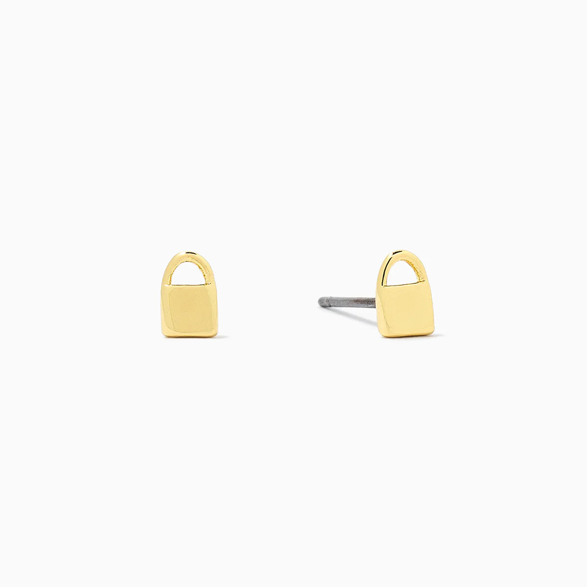 Lock Stud Earrings | Uncommon James