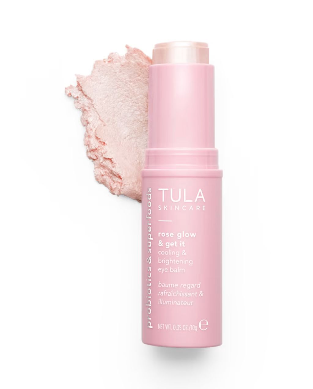 rose glow & get itcooling & brightening eye balm | Tula Skincare
