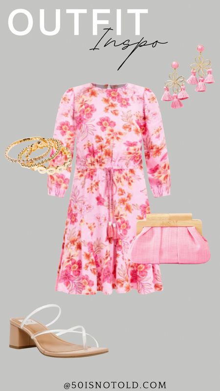 Pink outfit idea | short pink dress | baby shower outfit | graduation | spring outfit 

#LTKWedding #LTKOver40 #LTKStyleTip