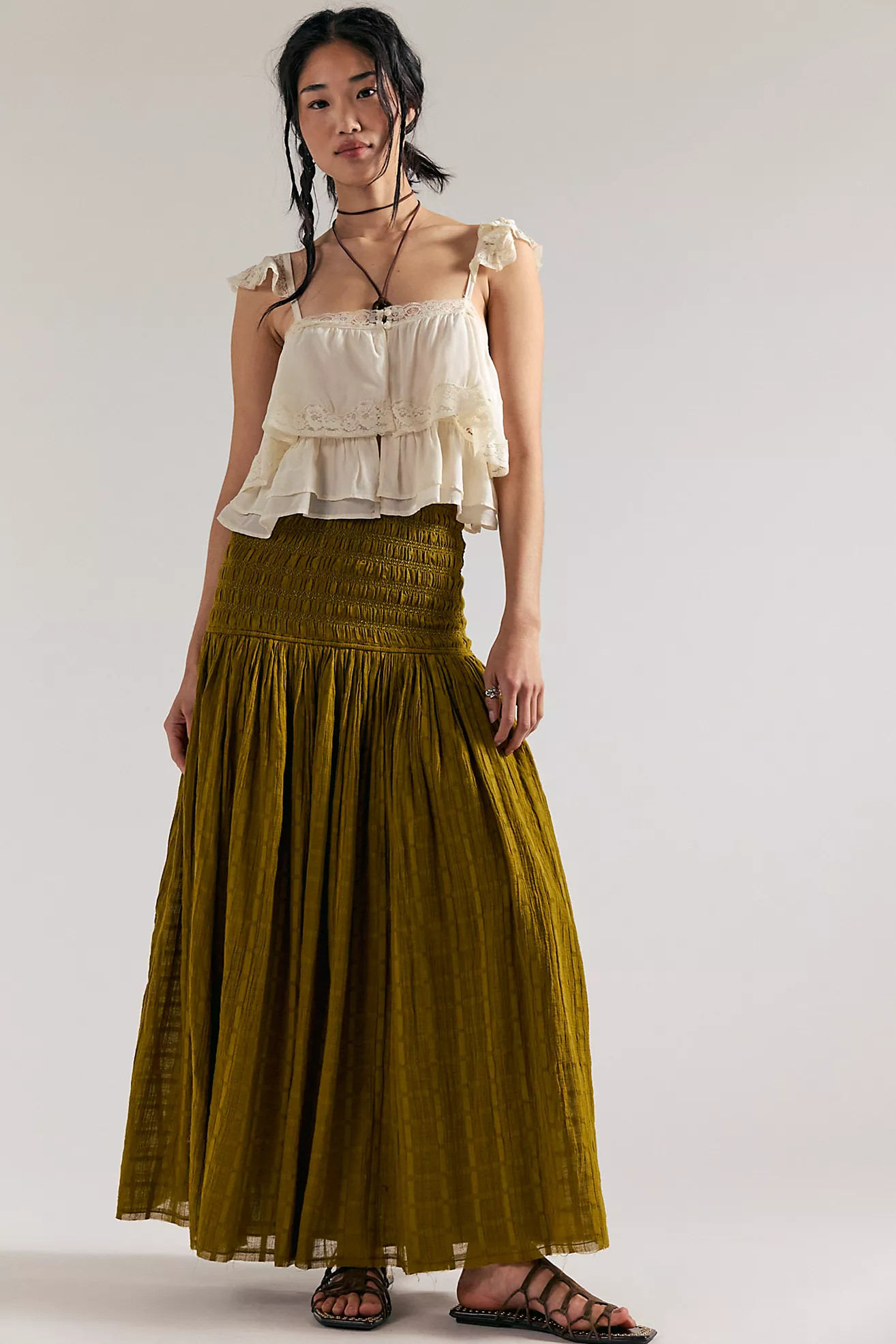 Raven Solid Convertible Maxi Skirt | Free People (Global - UK&FR Excluded)