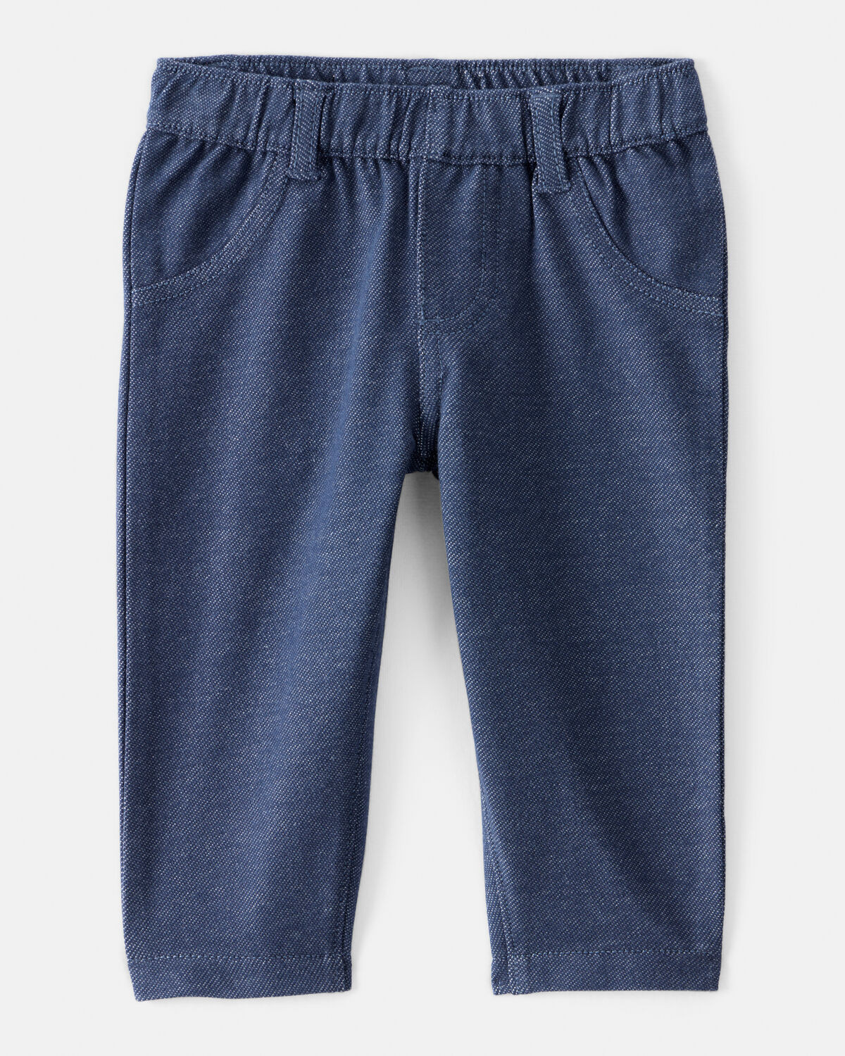 Baby Girl Faux Denim Pants - Navy Blue | Carter's Inc