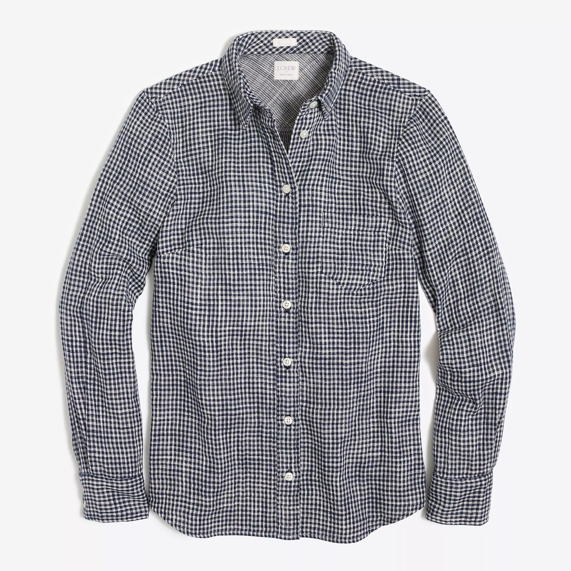 Double-faced washed shirt | J.Crew Factory