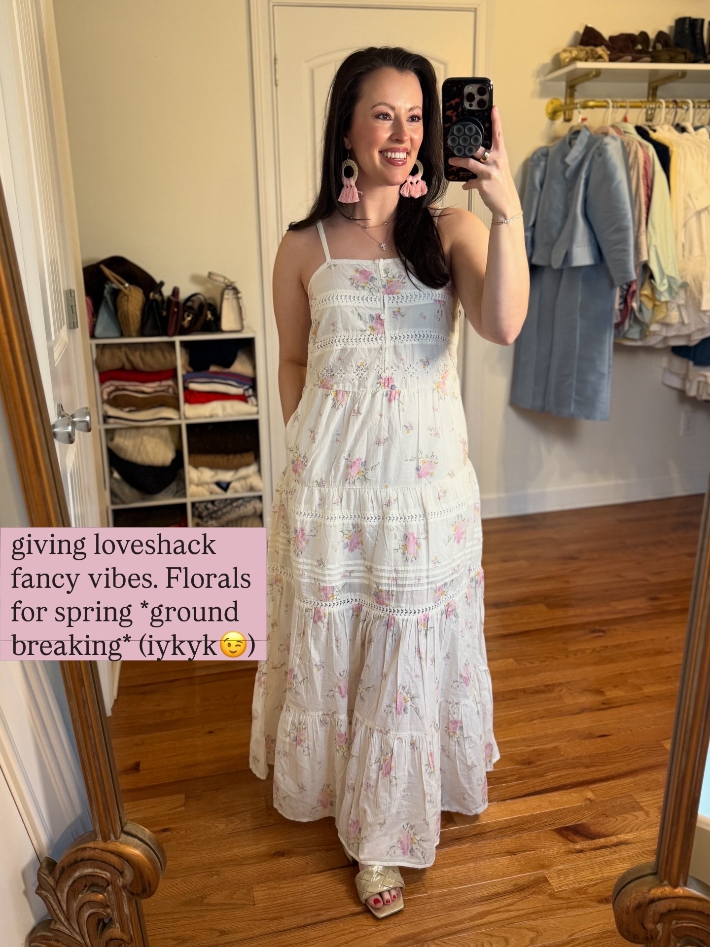 100% cotton Spring dresses - spring outfits 2026  - Easter dress women - loveshack fancy vibes - floral dress 
Target dresses for spring — wearing small

#LTKSeasonal #LTKTravel #LTKootd