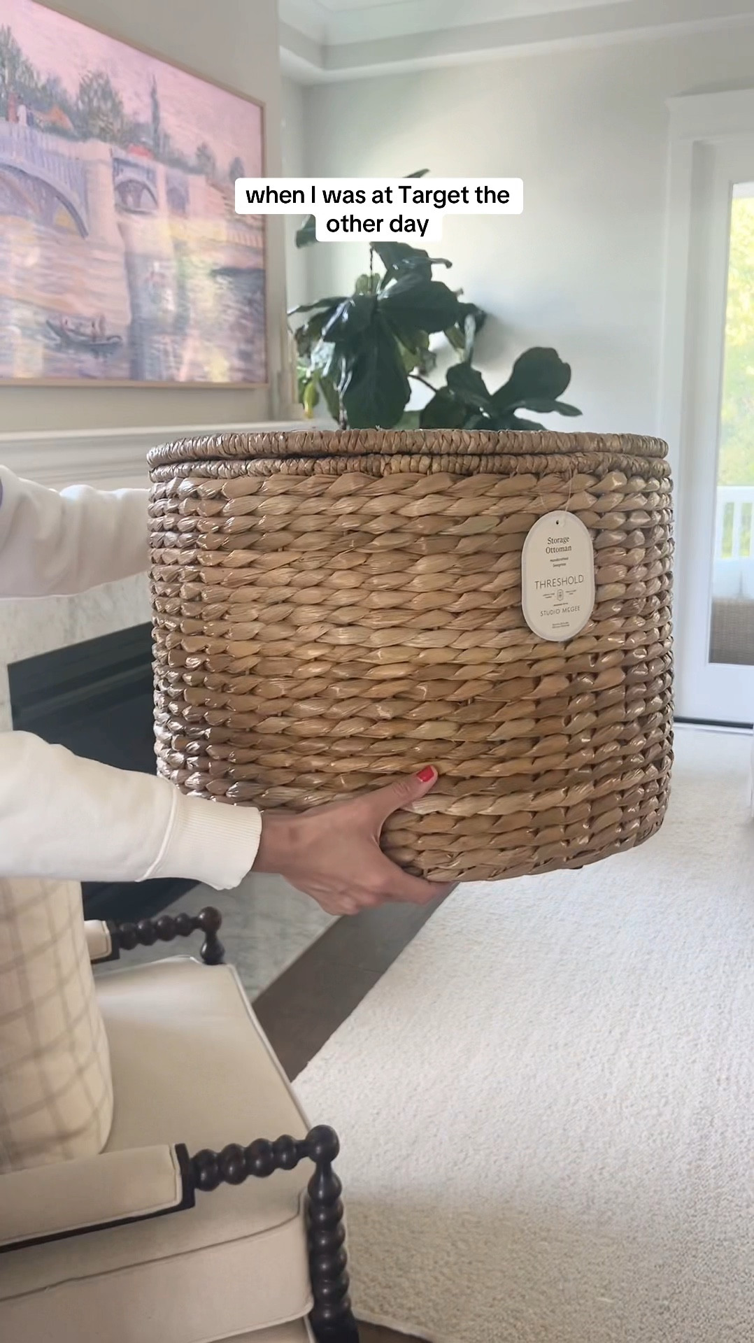 Toy storage that’s both functional and beautiful 🤍🙌🏻 

I’ve linked both the round and rectangle toy chests we use. As well as the perfect mesh toy bags to help organize toys inside. 

#toys #toystorage #target #studiomcgee #studiomcgeetarget #amazonfinds #toybags 

#LTKKids #LTKHome #LTKVideo