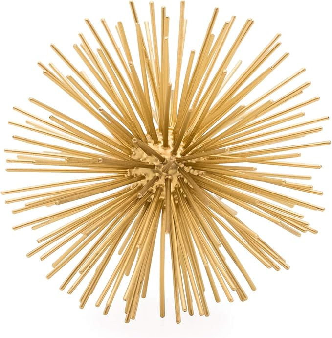 Torre & Tagus 901918A Spike Decor Sphere Small, Gold | Amazon (US)