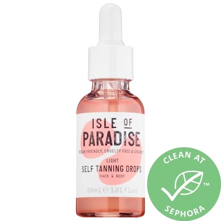 Isle of Paradise Self Tanning Drops Light 1.01 oz/ 30 mL | Sephora (US)