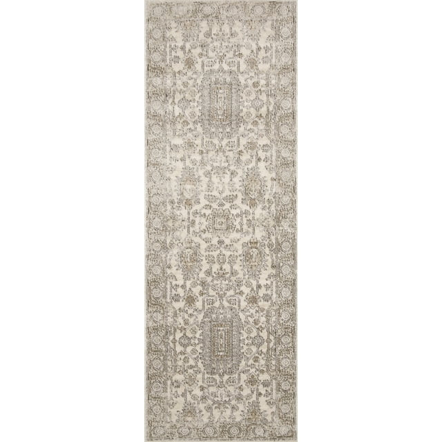Loloi II Teagan Oriental Ivory / Sand Area Rug | Walmart (US)