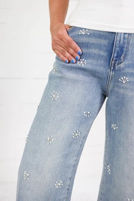 Margaret Pearl Novelty Jean | Clover + Bee