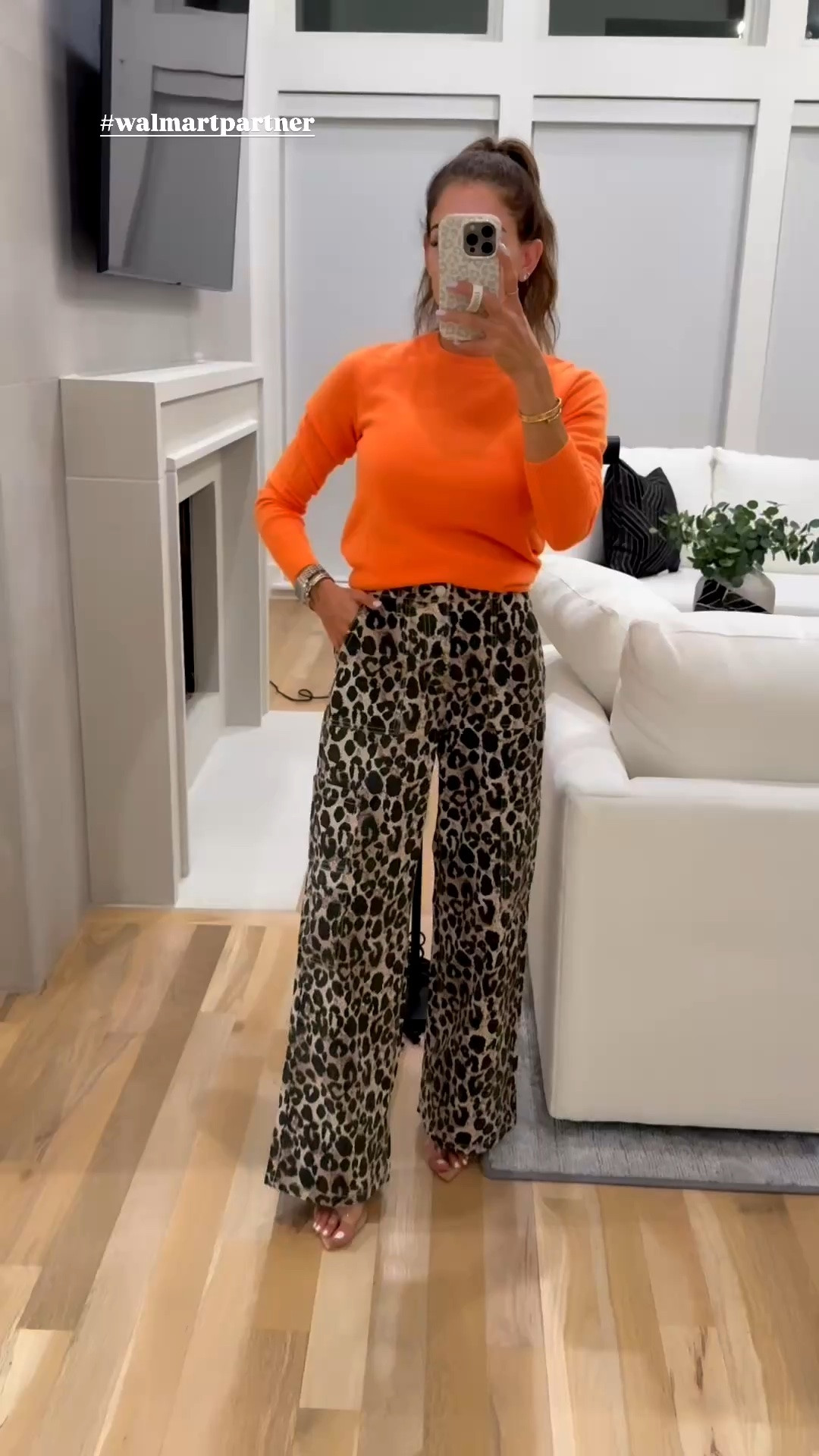 Another way to style the viral leopard cargo pants for fall size xxs cashmere sweater size xxs

#LTKootd #LTKSaleAlert