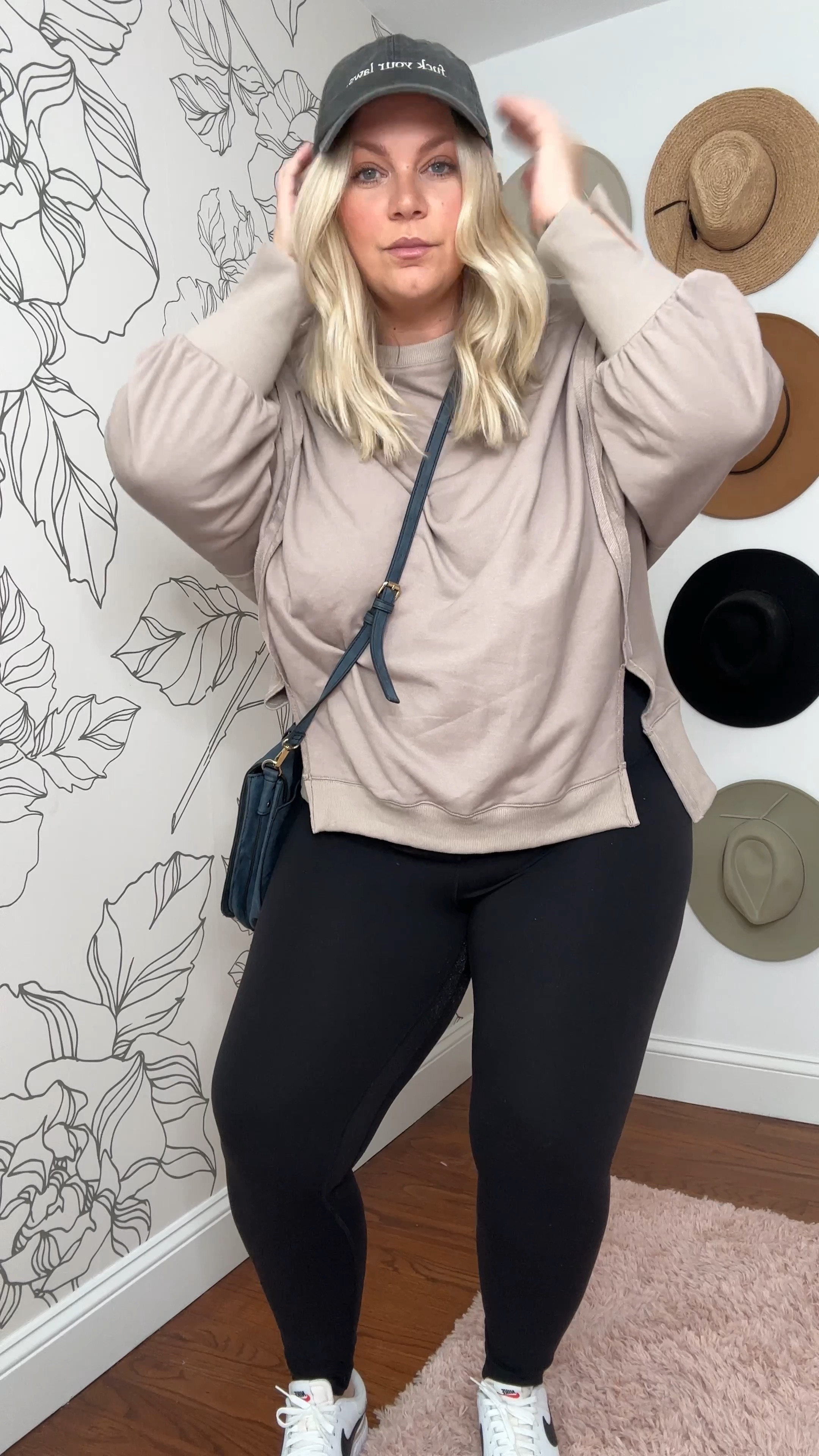 Fall sweat FP look a like! Wearing a size XL 

#LTKfindsunder50 #LTKplussize #LTKSeasonal