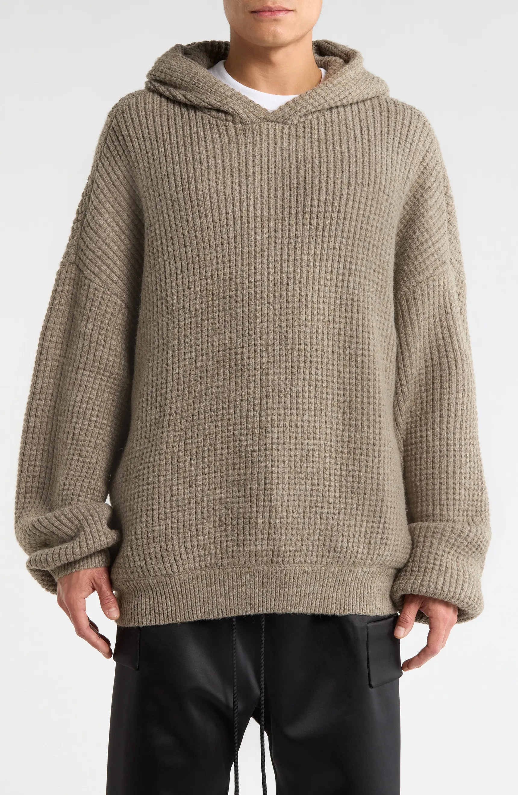 '90s Waffle Knit Hoodie | Nordstrom