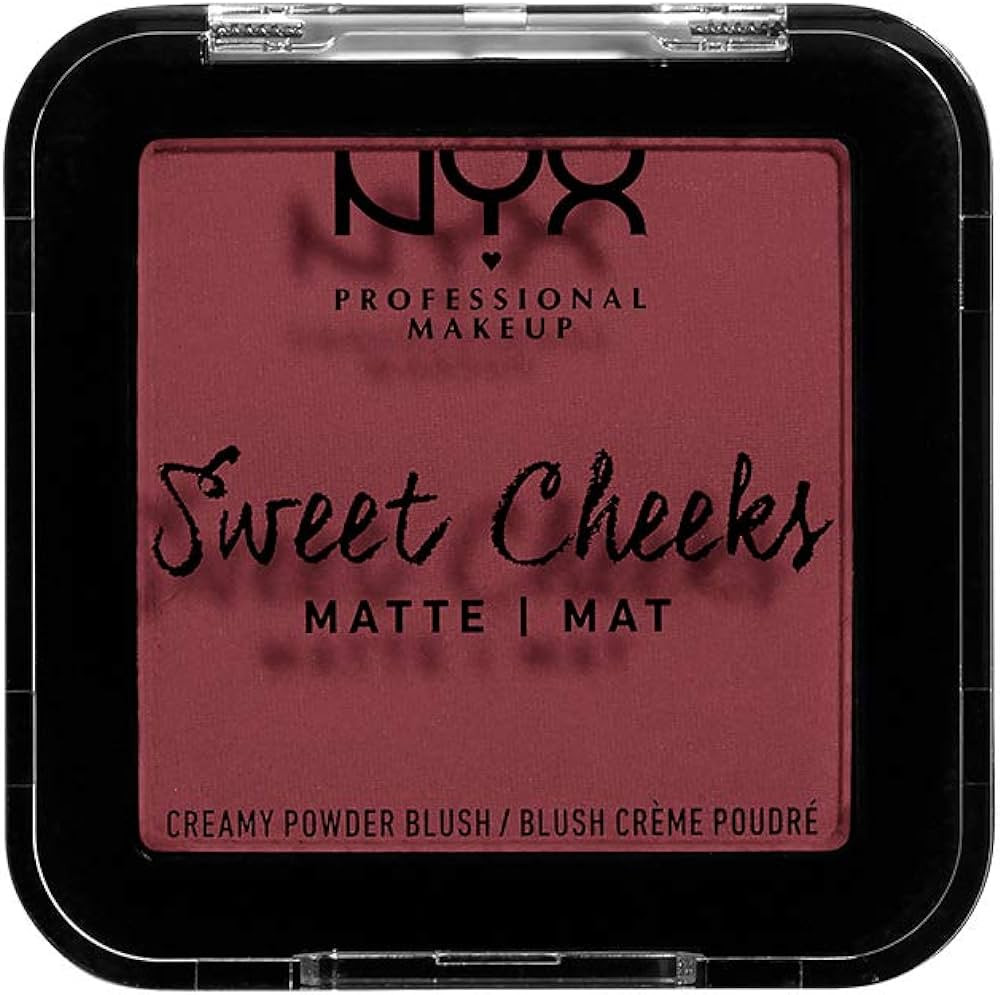 NYX PROFESSIONAL MAKEUP Sweet Cheeks Matte Blush, Bang Bang | Amazon (US)