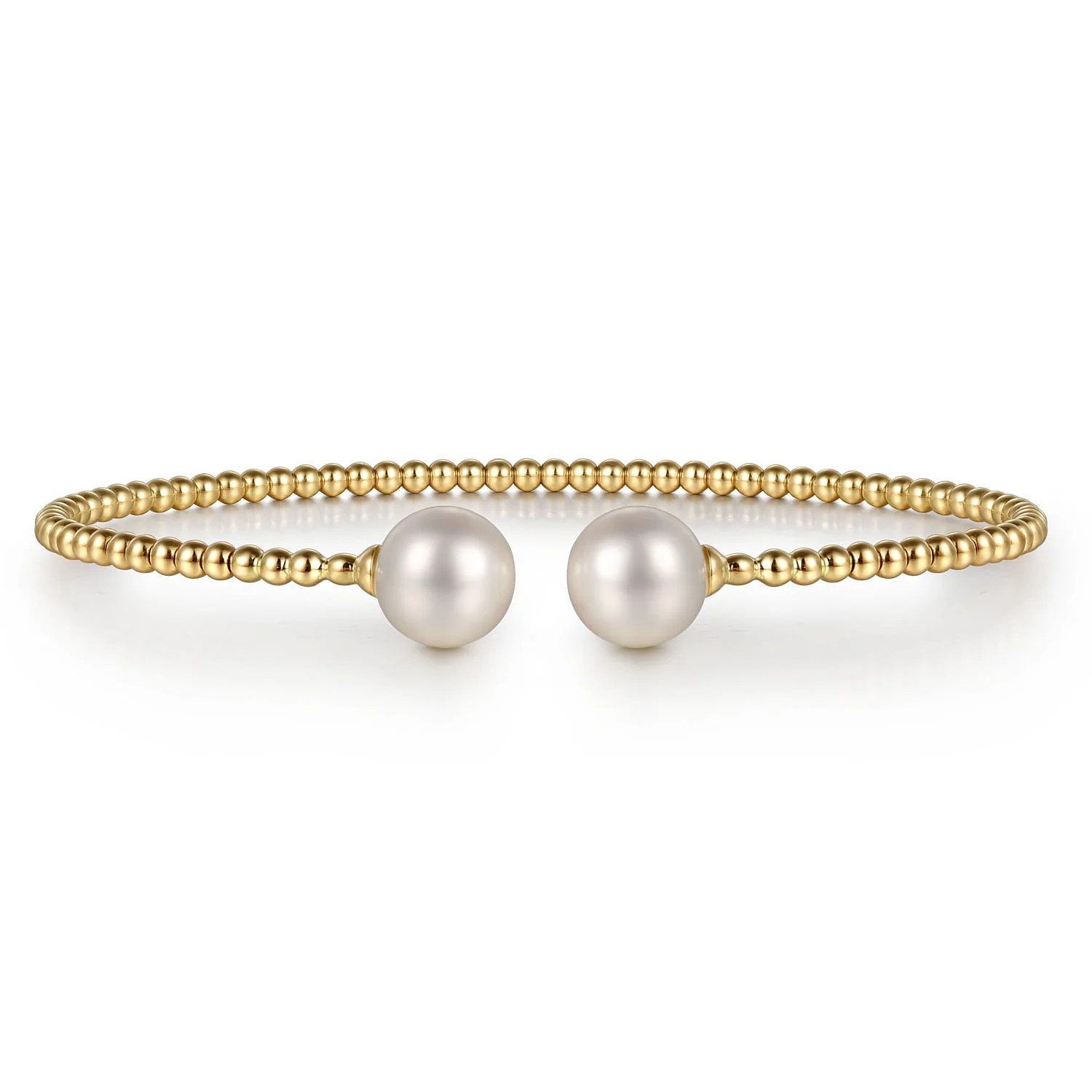Bujukan Bead Pearl Split Bangle | J. Brooks Jewelers