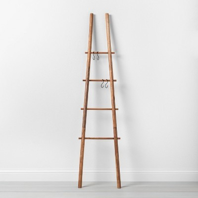 Decorative Apple Picking Ladder - Hearth & Hand™ with Magnolia: Towel Rack, 4 Rungs, No Assembly Required | Target