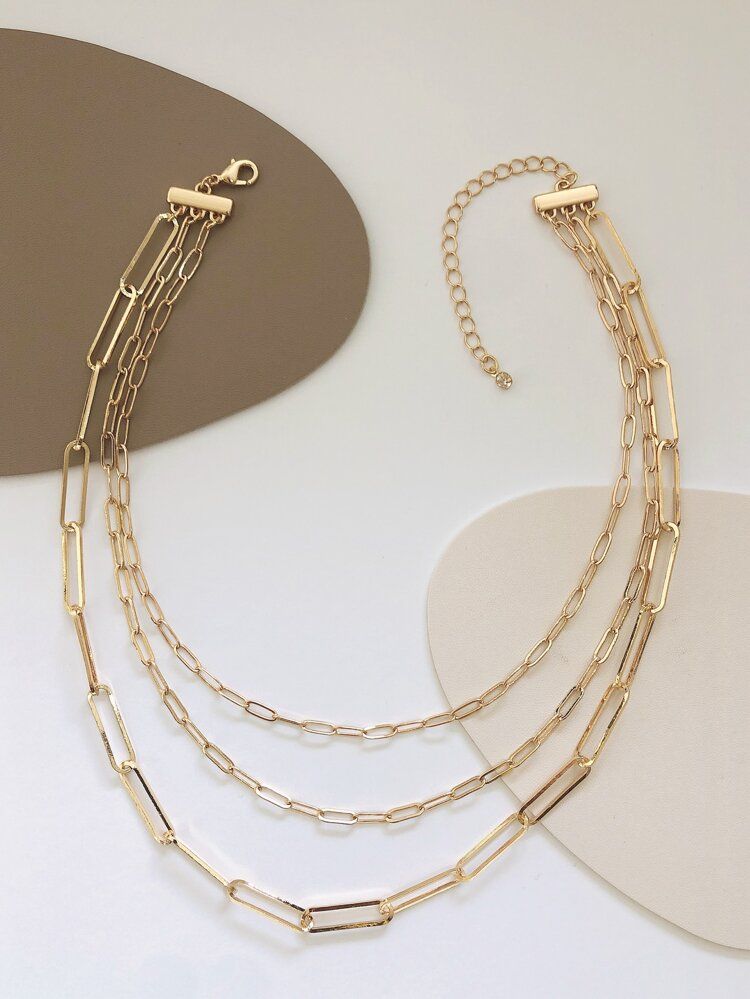 Minimalist Layered Necklace | SHEIN